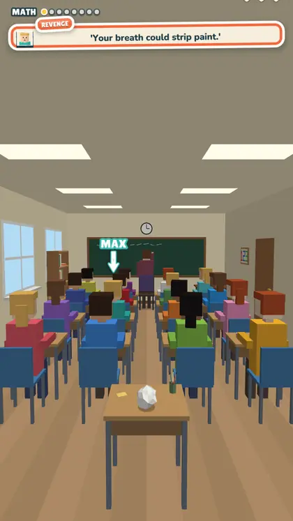 Class Toss gameplay screenshot