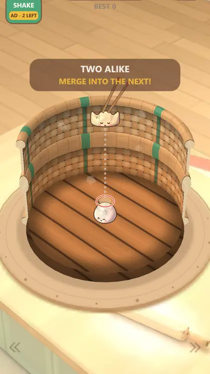 Dumpling Drop gameplay screenshot