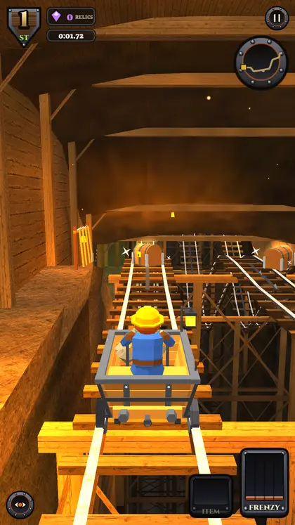 Dwarven Pit Racer FRVR gameplay screenshot