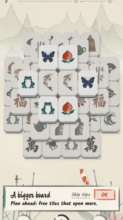 Zen Mahjong FRVR gameplay screenshot