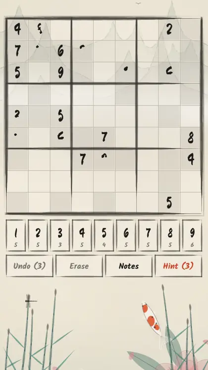 Zendoku gameplay screenshot